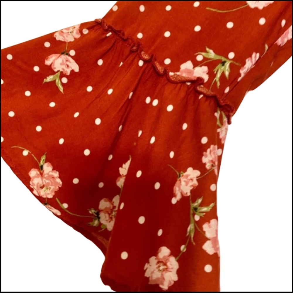 Show Me Your MuMu Hayley Tie-Front Blouse XS - Picture 9 of 11